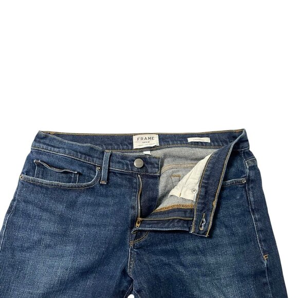 FRAME Slim Leg Jeans Stretch Denim Classic Medium Wash Men's size 32 - Picture 3 of 8